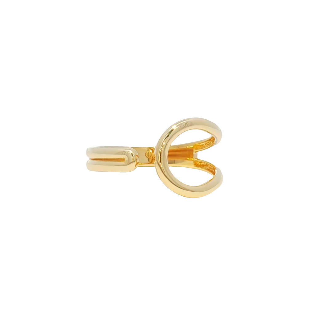 14K Modern Minimalist Band Ring