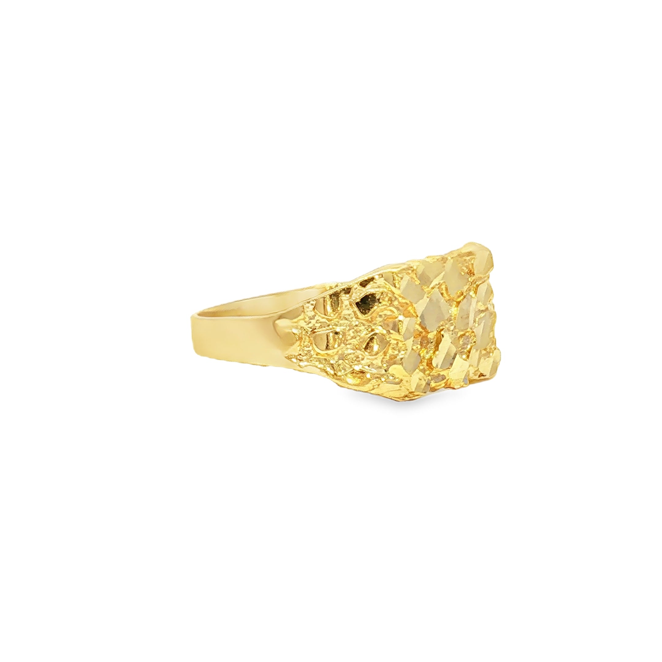 S Nugget Ring 10k