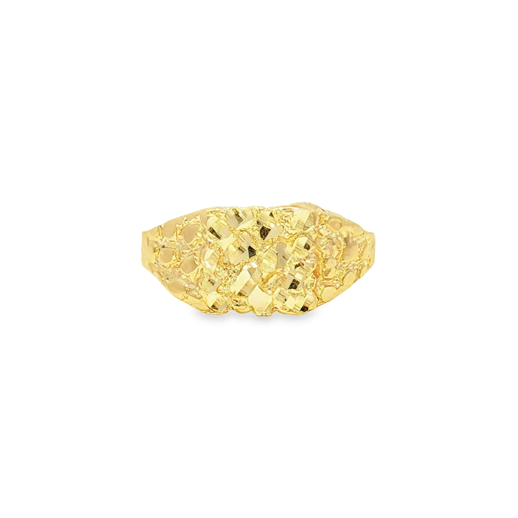 S Nugget Ring 10k