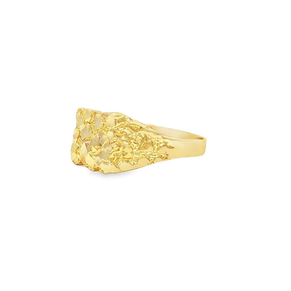 S Nugget Ring 10k