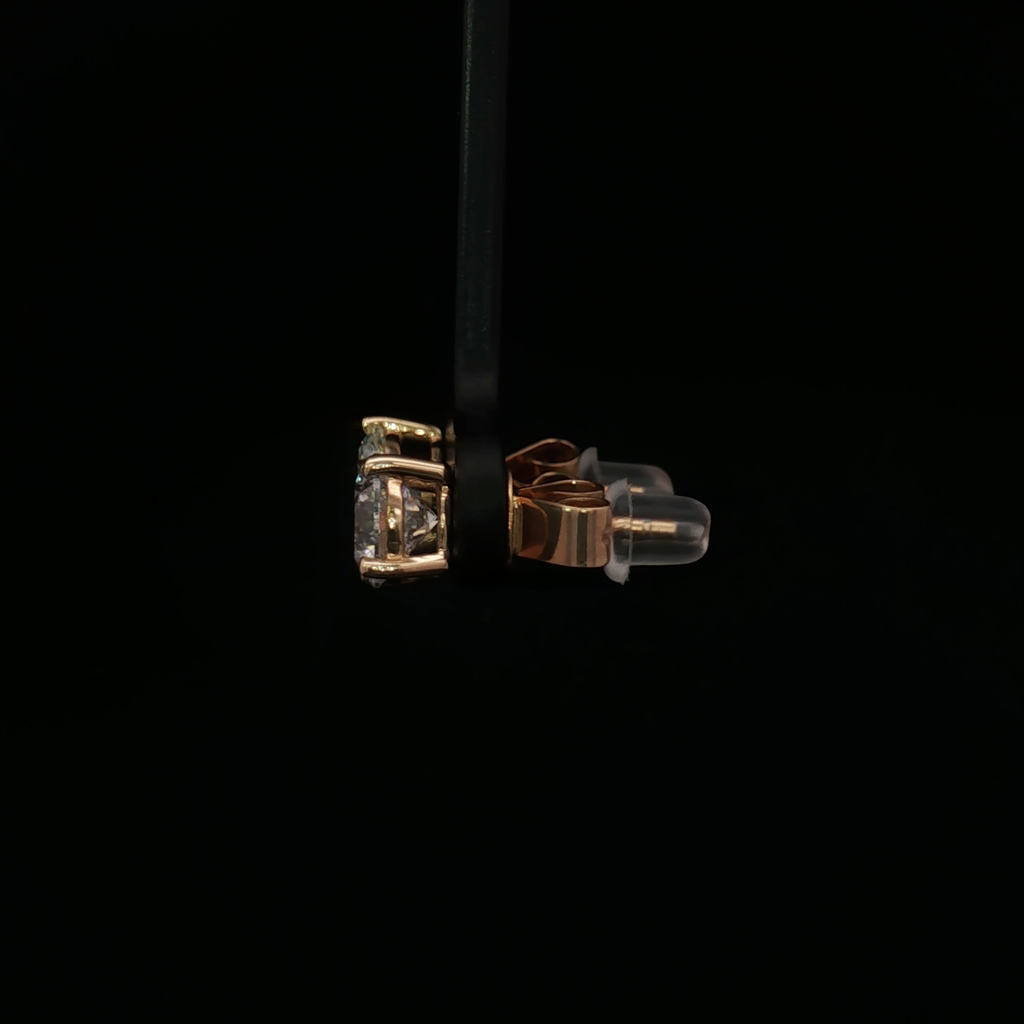 14K 2ctw Lab Grown Diamond stud