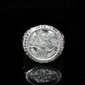 Nugget Centenario Ring .925 SS