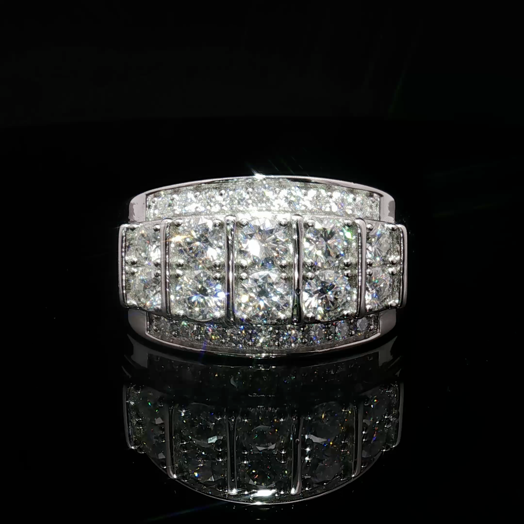 Ten Poiner Band Ring