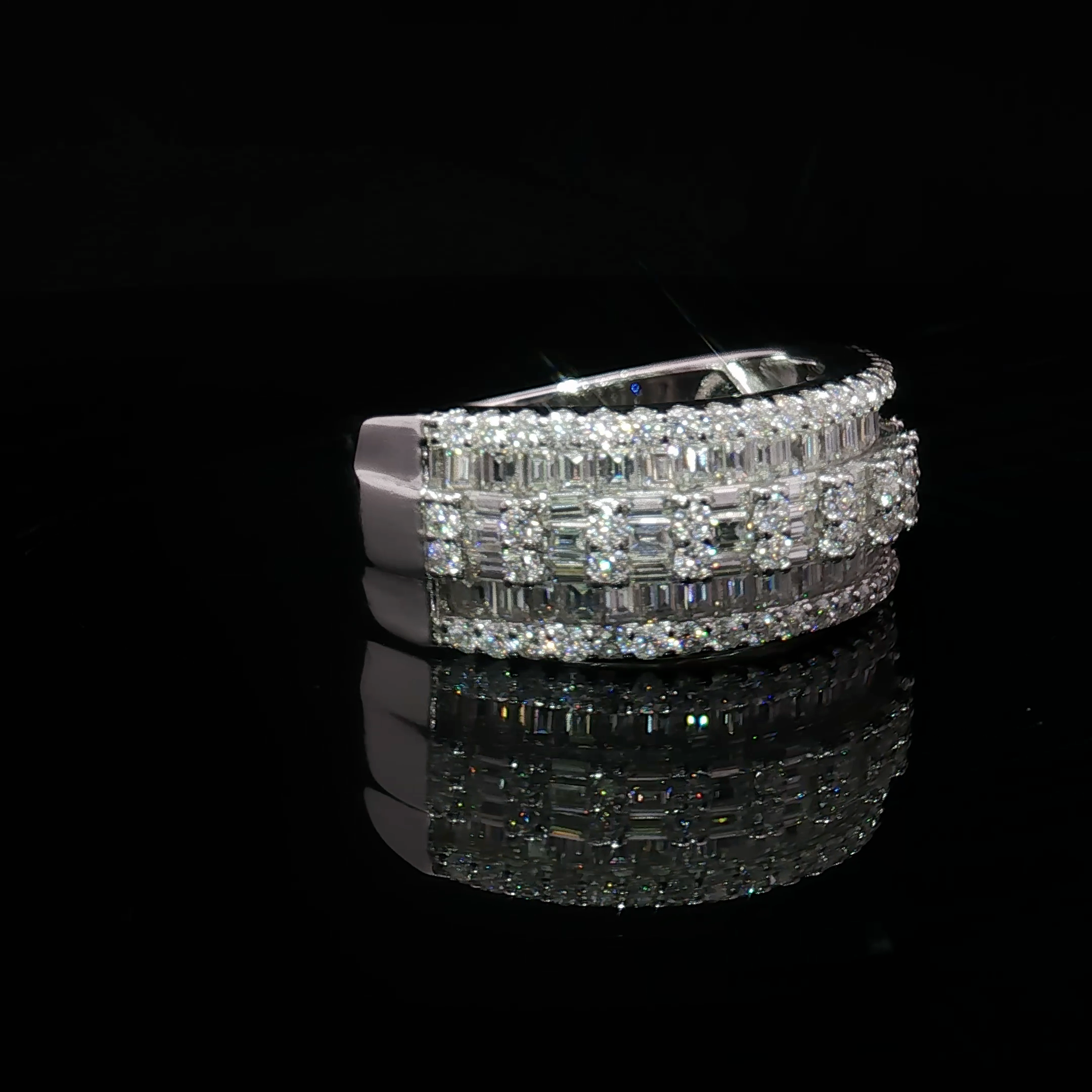 Rose Gold Emerald-Cut Ring