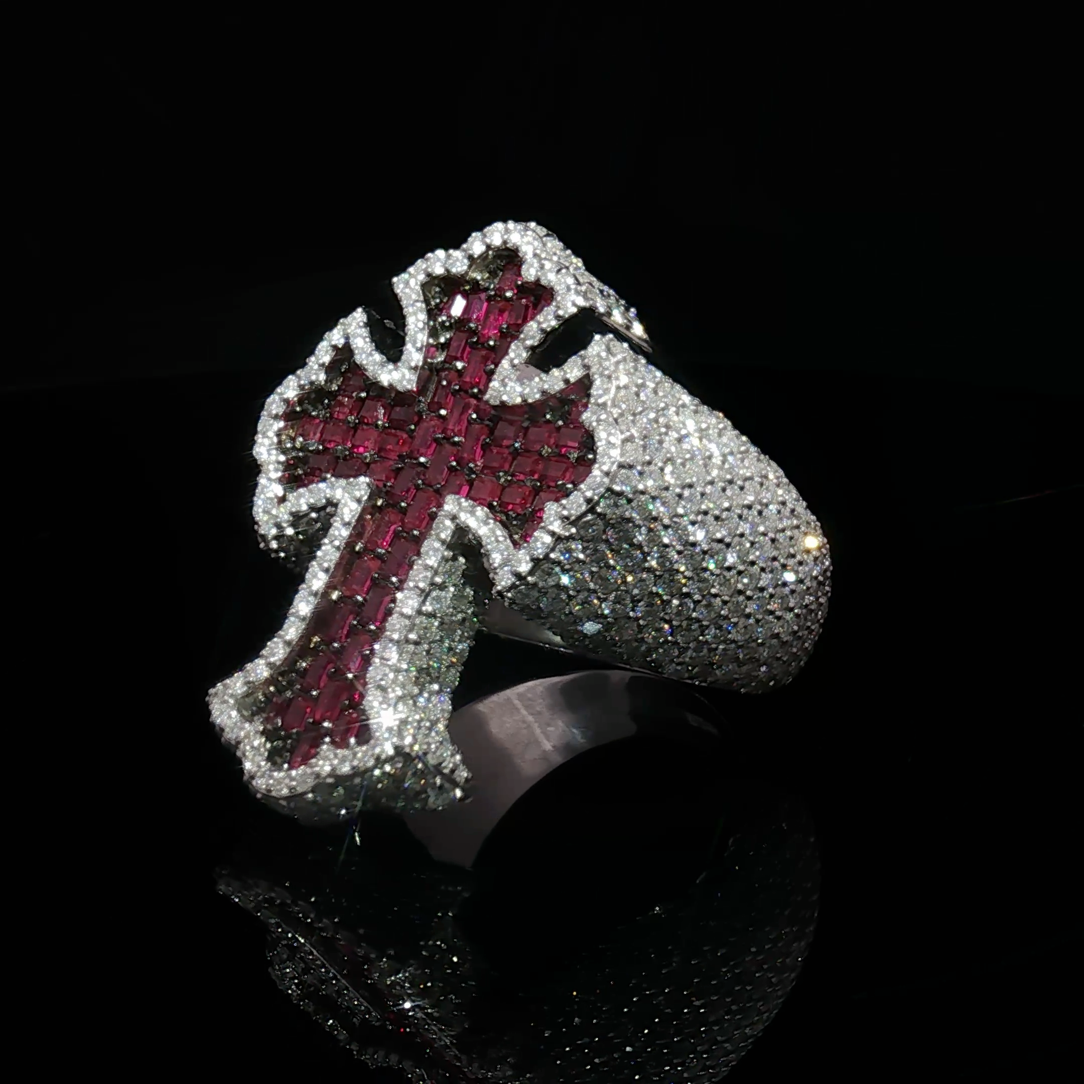 Luxe Cross Ring
