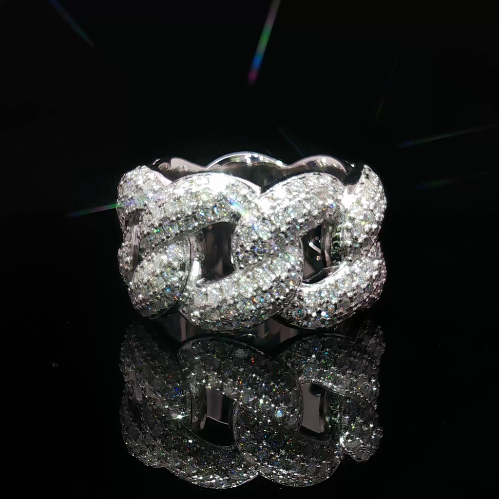Eternity Cuban Ring