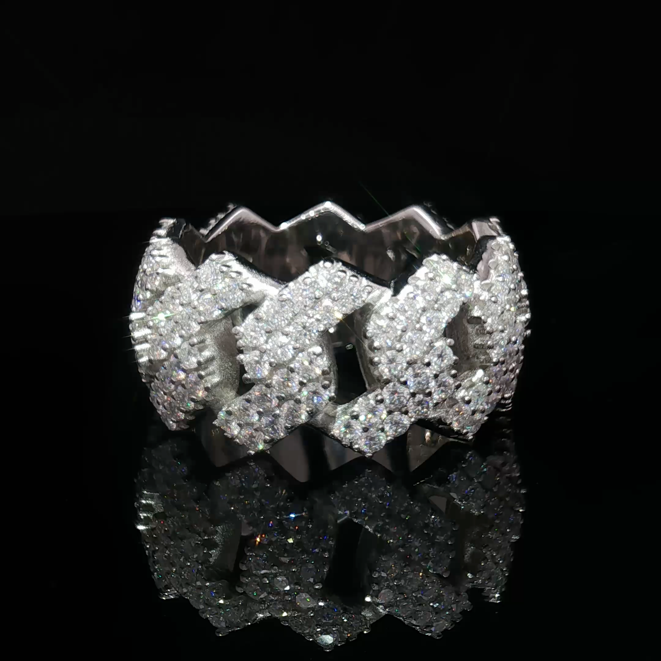 Cuban Eternity Ring