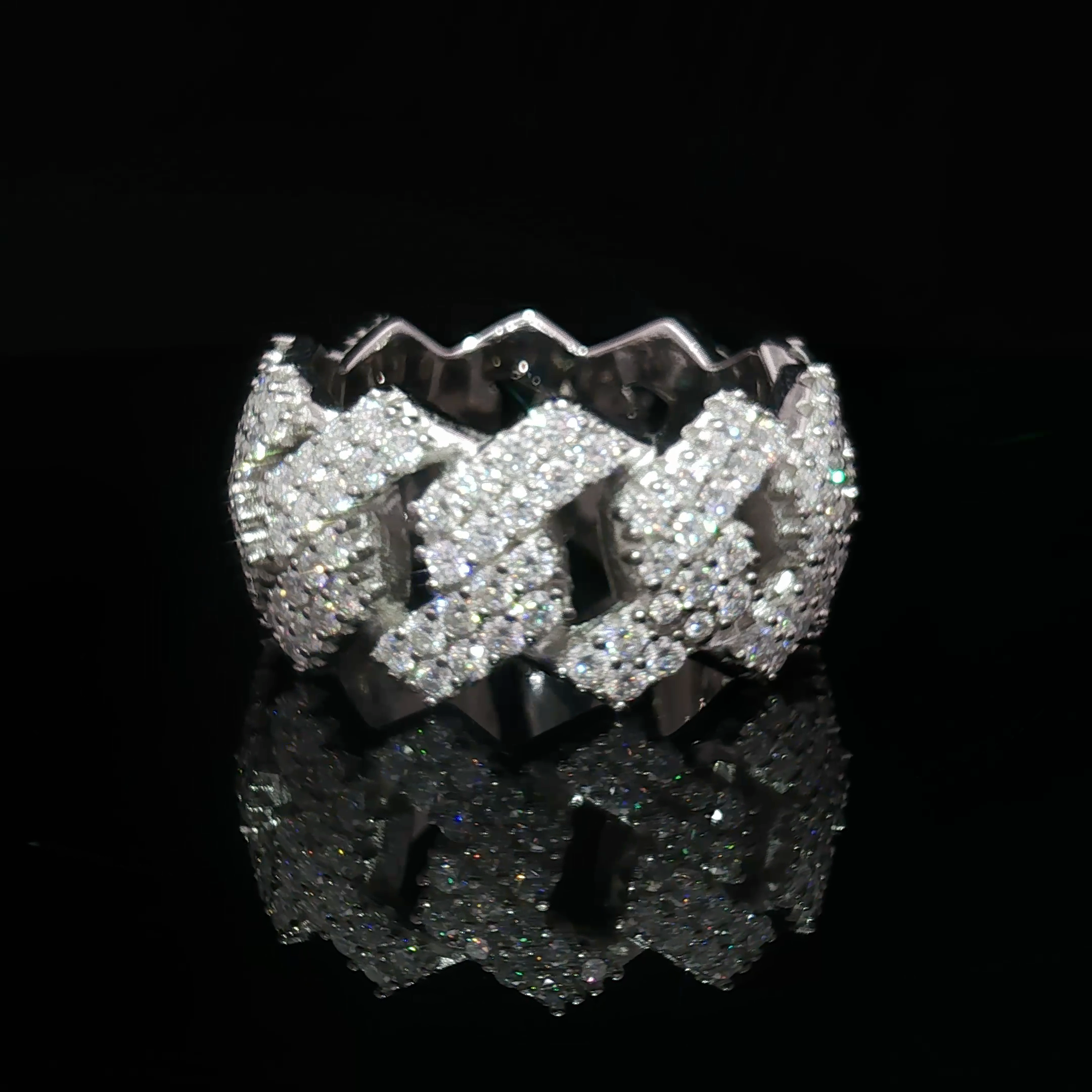 Cuban Eternity Ring