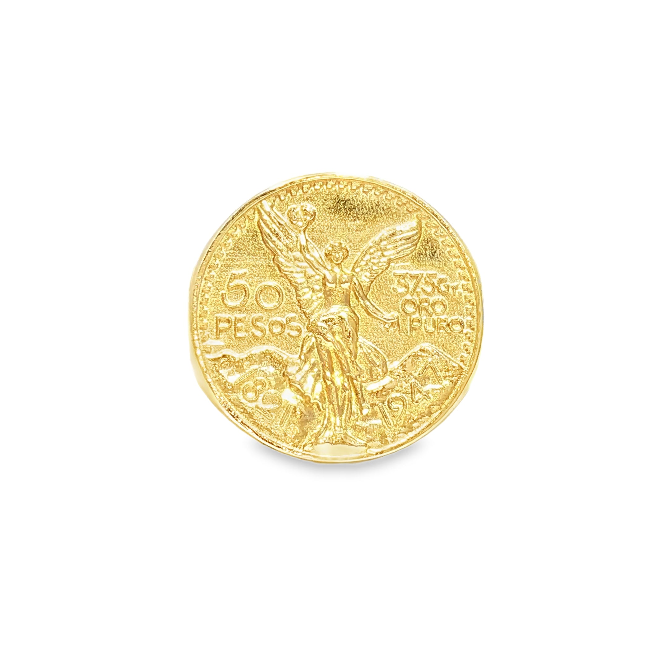 14K Medium Centenario Ring
