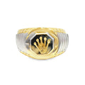 Two Tone Rolex Ring