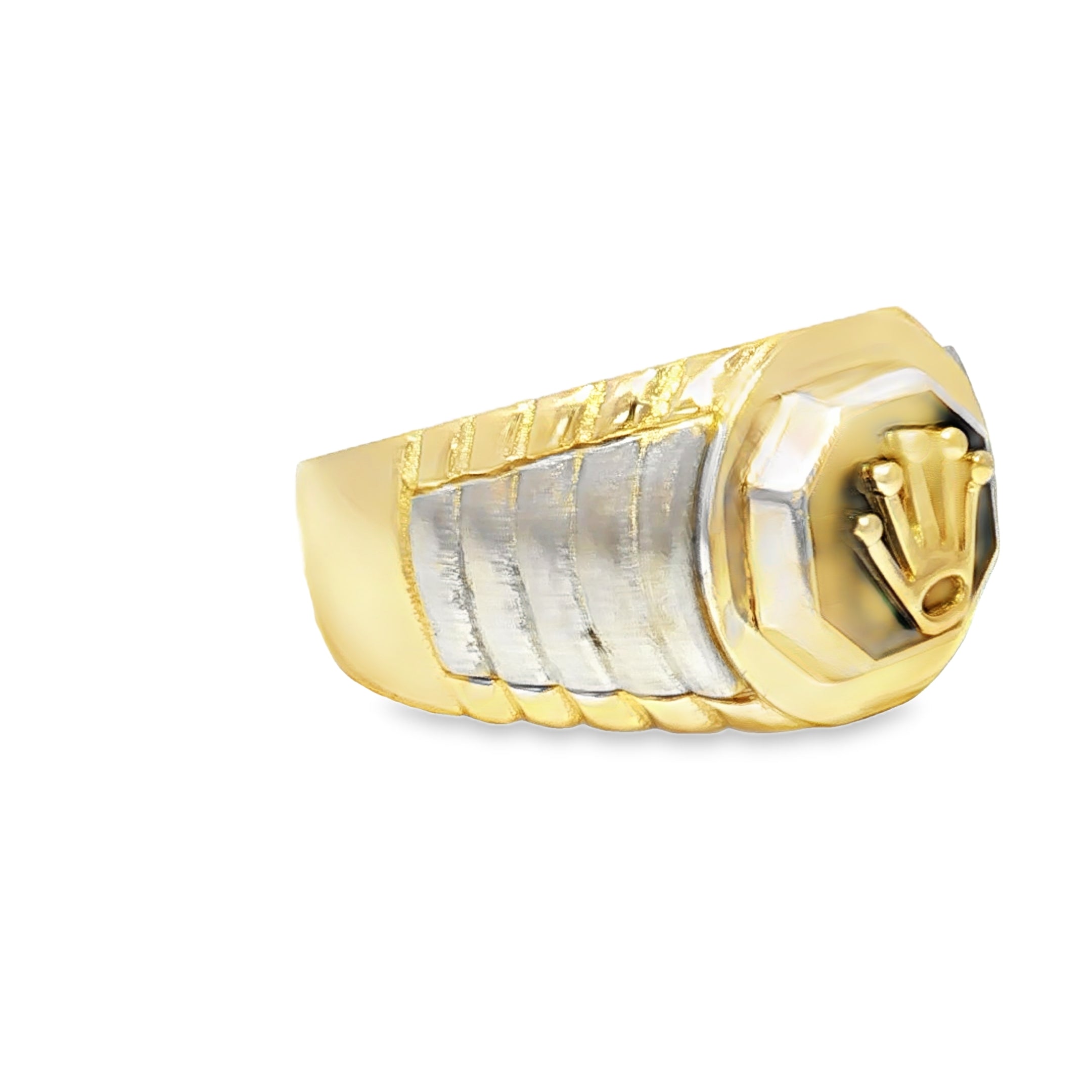 Two Tone Rolex Ring