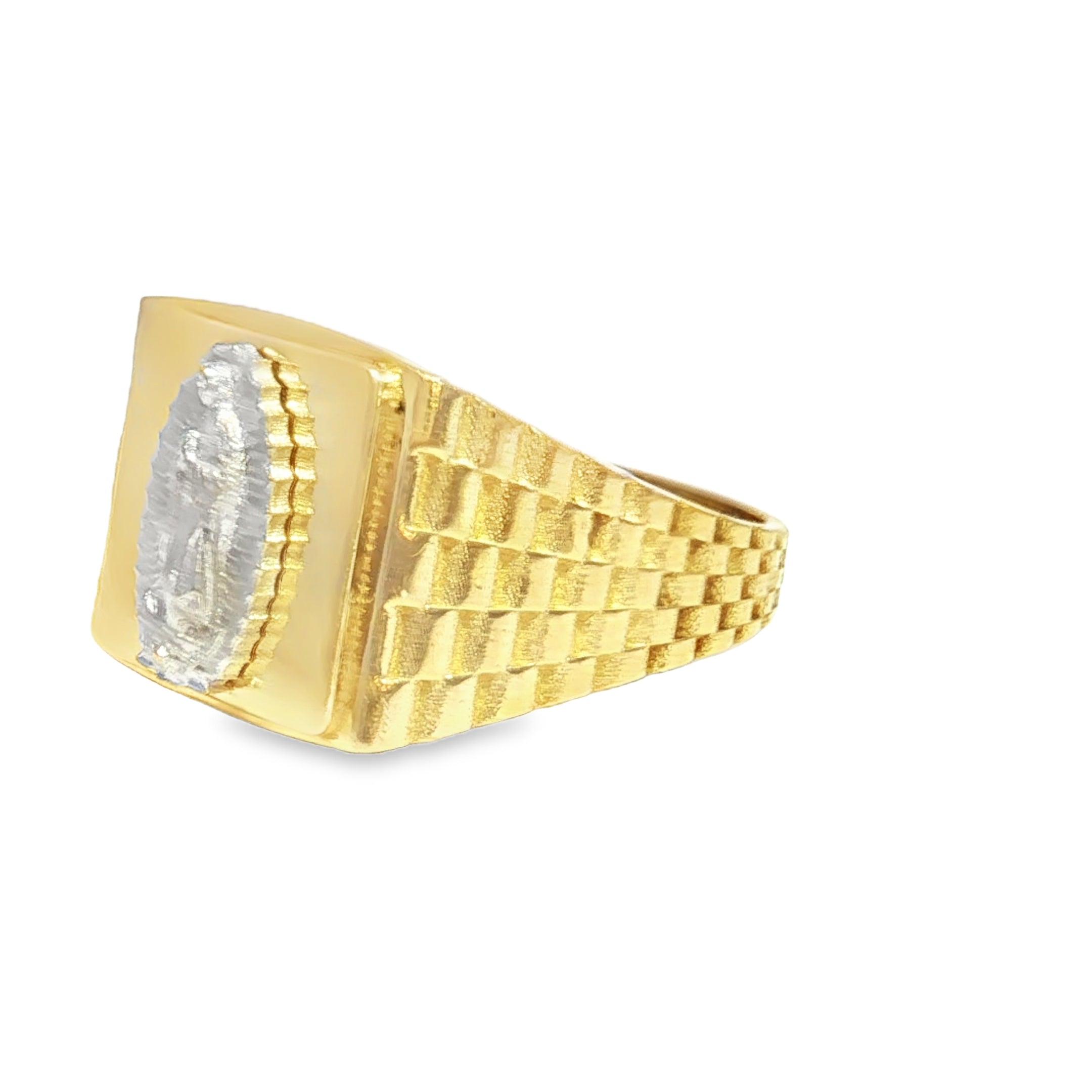 Virgen Mary Rolex style Ring