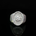 Mosaic Setting Cocktail Ring