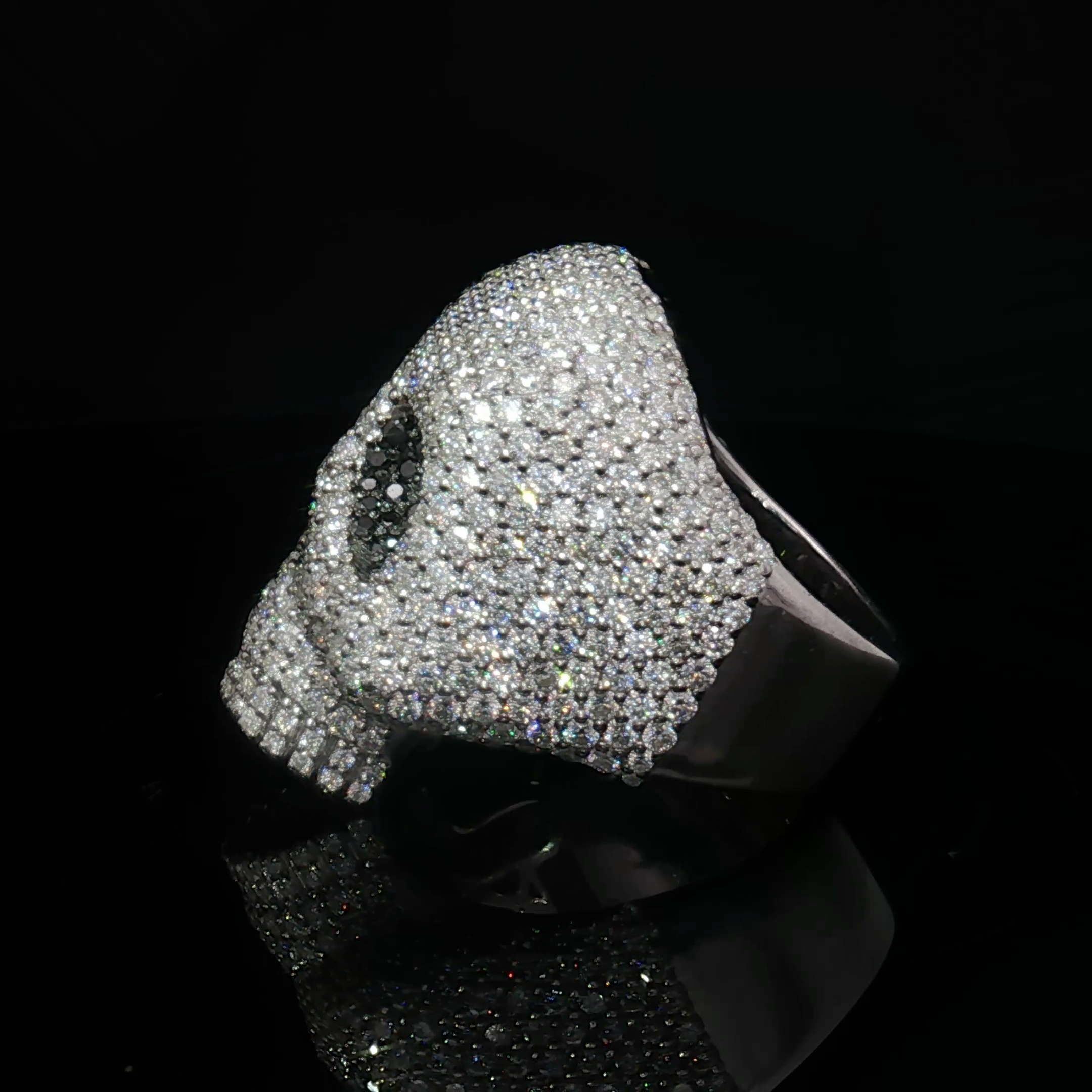 LUXE SKULL RING