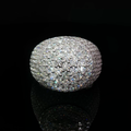 Eternal oval Moissanite Ring
