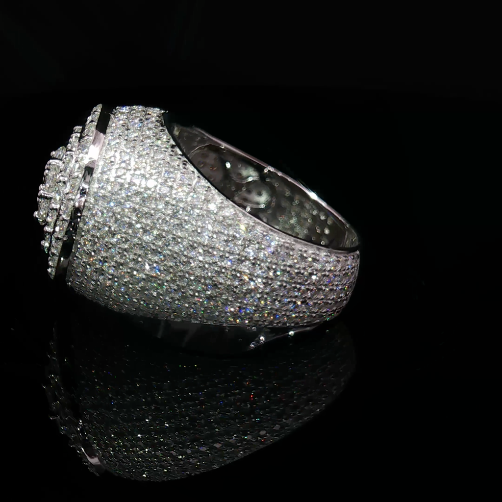 Eternal oval Moissanite Ring
