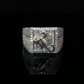 Scorpion Pave Moissanite Ring