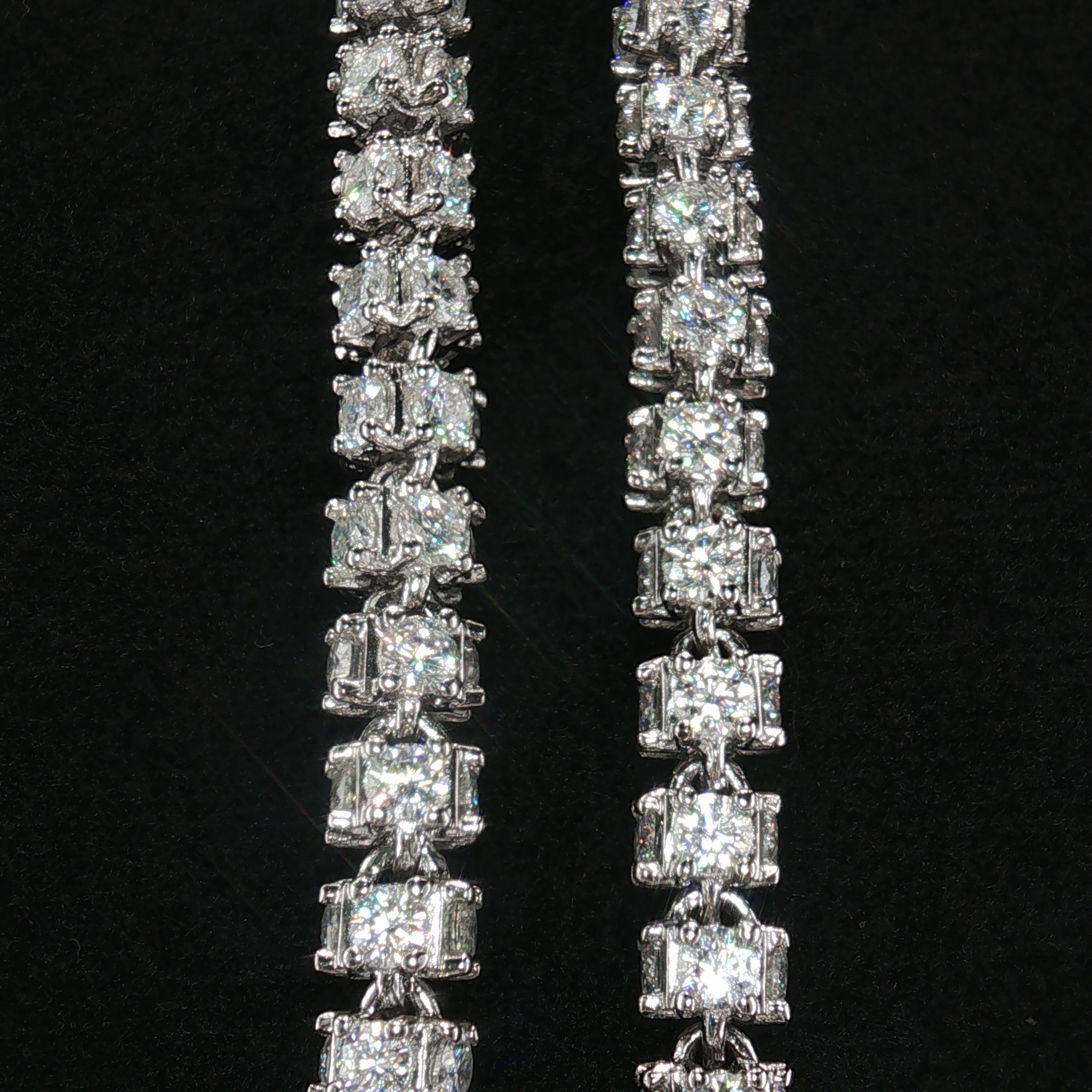 7mm Moissanite Tennis Chain