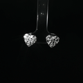 Heart Nugget Earring Studs