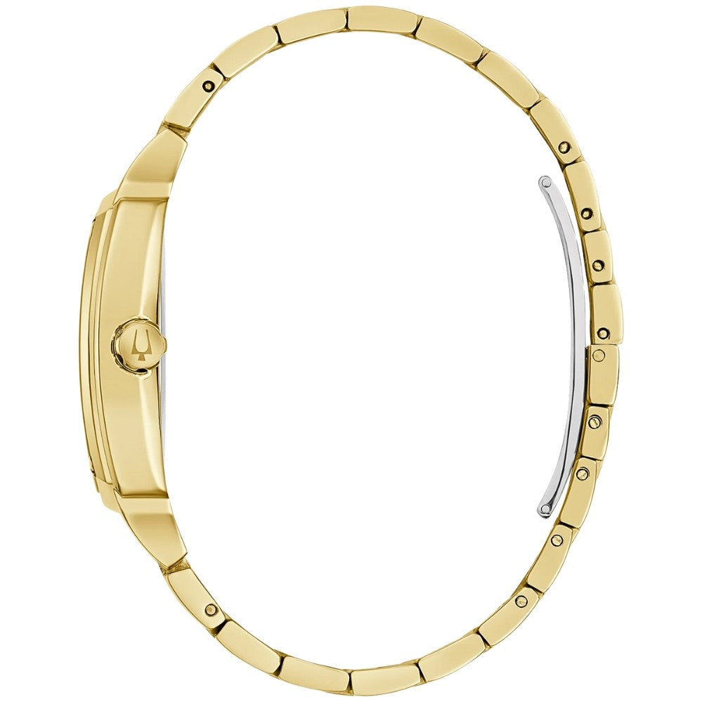Gold-Tone Stainless Steel Chronograph Watch 97C114
