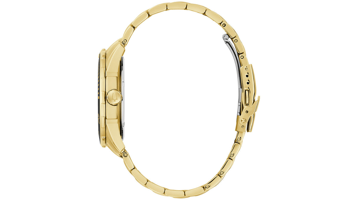 Bulova Gold-Tone Stainless Steel Men's Watch 98B442