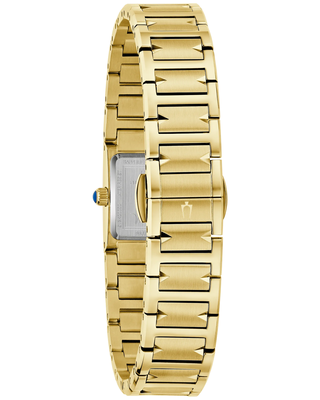 Bulova Marc Anthony Harmony Gold-Tone Diamond Bezel White Mother-Of-Pearl Dial Stainless Steel Women's Watch 98R301