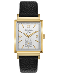 Bulova Frank Sinatra My Way Silver-Tone Dial Gold-Tone Stainless Steel Men's Watch 97A158