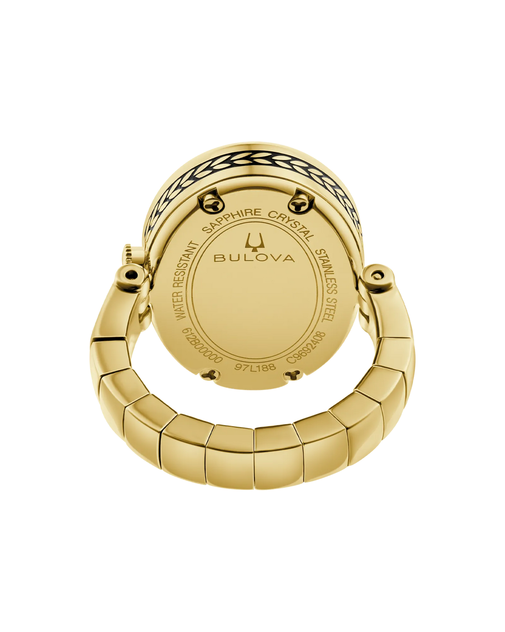 Archive Series Ivory Dial Stainless Steel Expansion Ring Watch 97L188