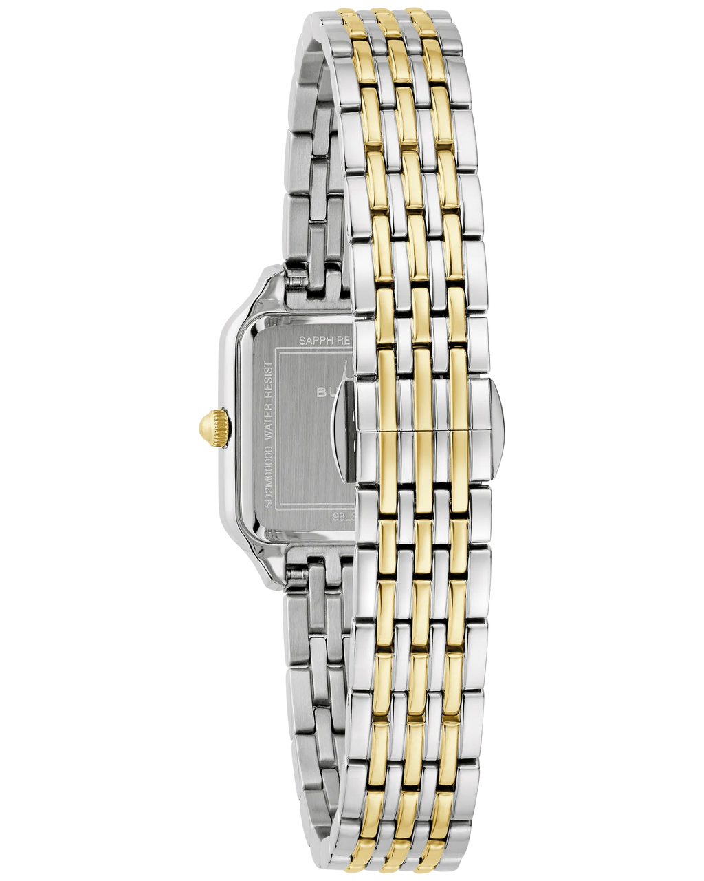 Bulova Sutton Silver-Tone Dial Stainless Steel Bracelet Women's Watch 98L330