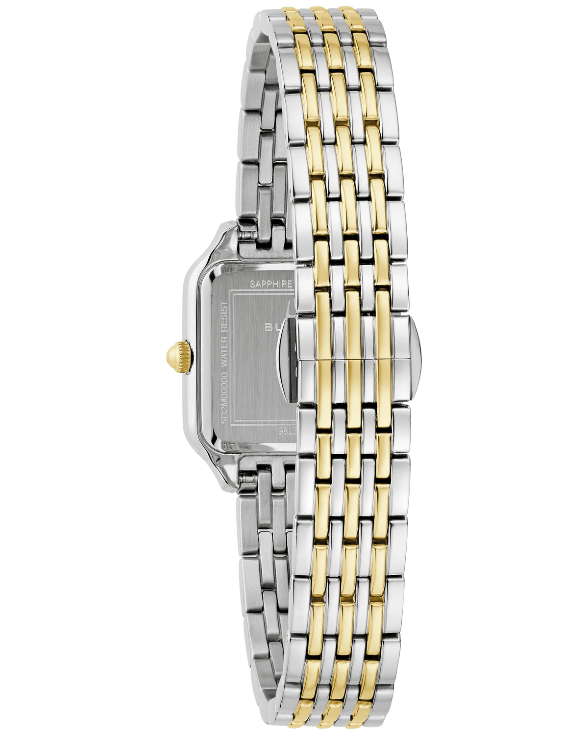 Bulova Sutton Silver-Tone Dial Stainless Steel Bracelet Women's Watch 98L330
