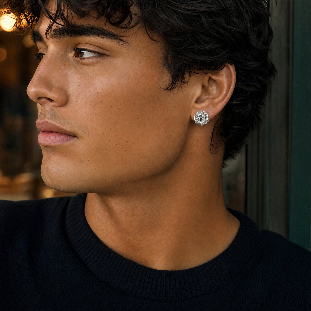 Medium Nugget Earrings 14MM
