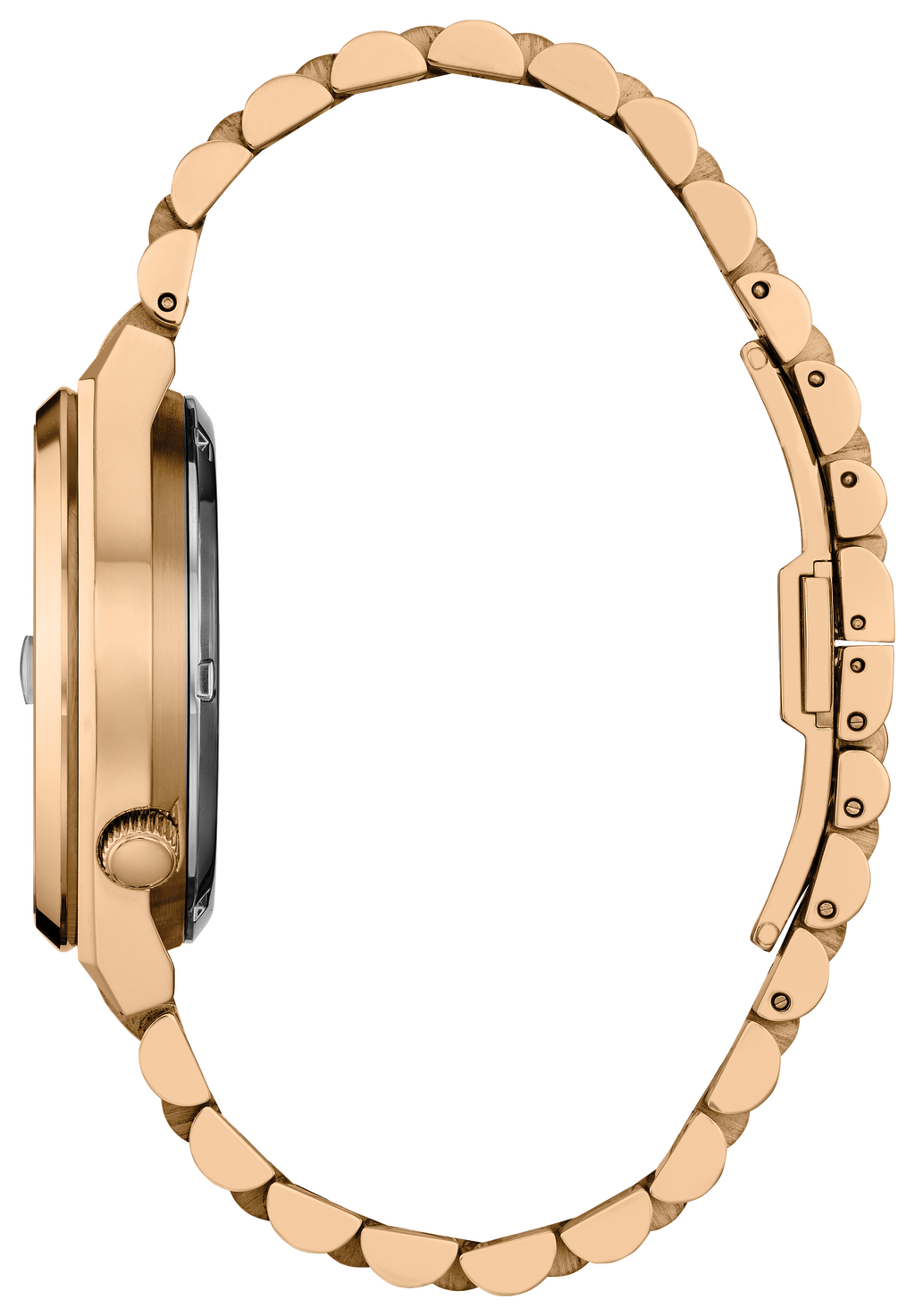 Citizen Tsuyosa 60 Blue Dial Rose Gold-Tone Stainless Steel Watch NK0023-57L