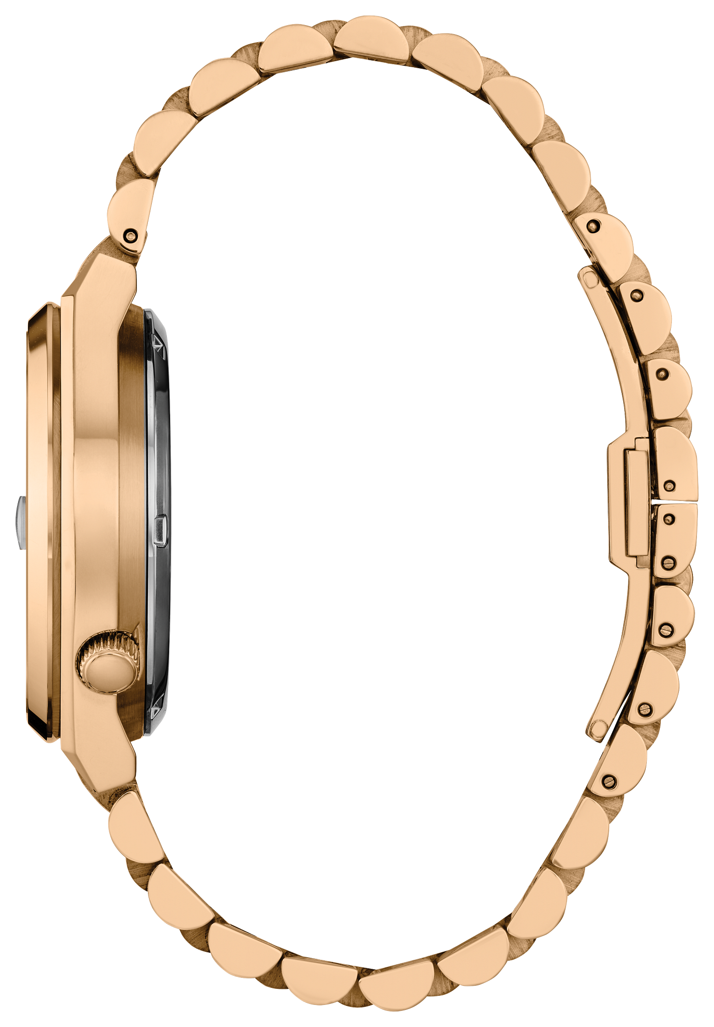 Citizen Tsuyosa 60 Blue Dial Rose Gold-Tone Stainless Steel Watch NK0023-57L