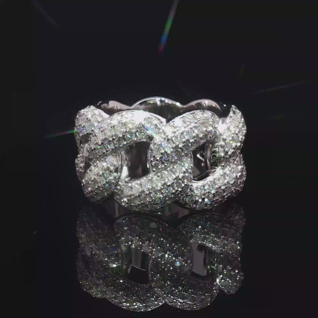 Eternity Cuban Ring