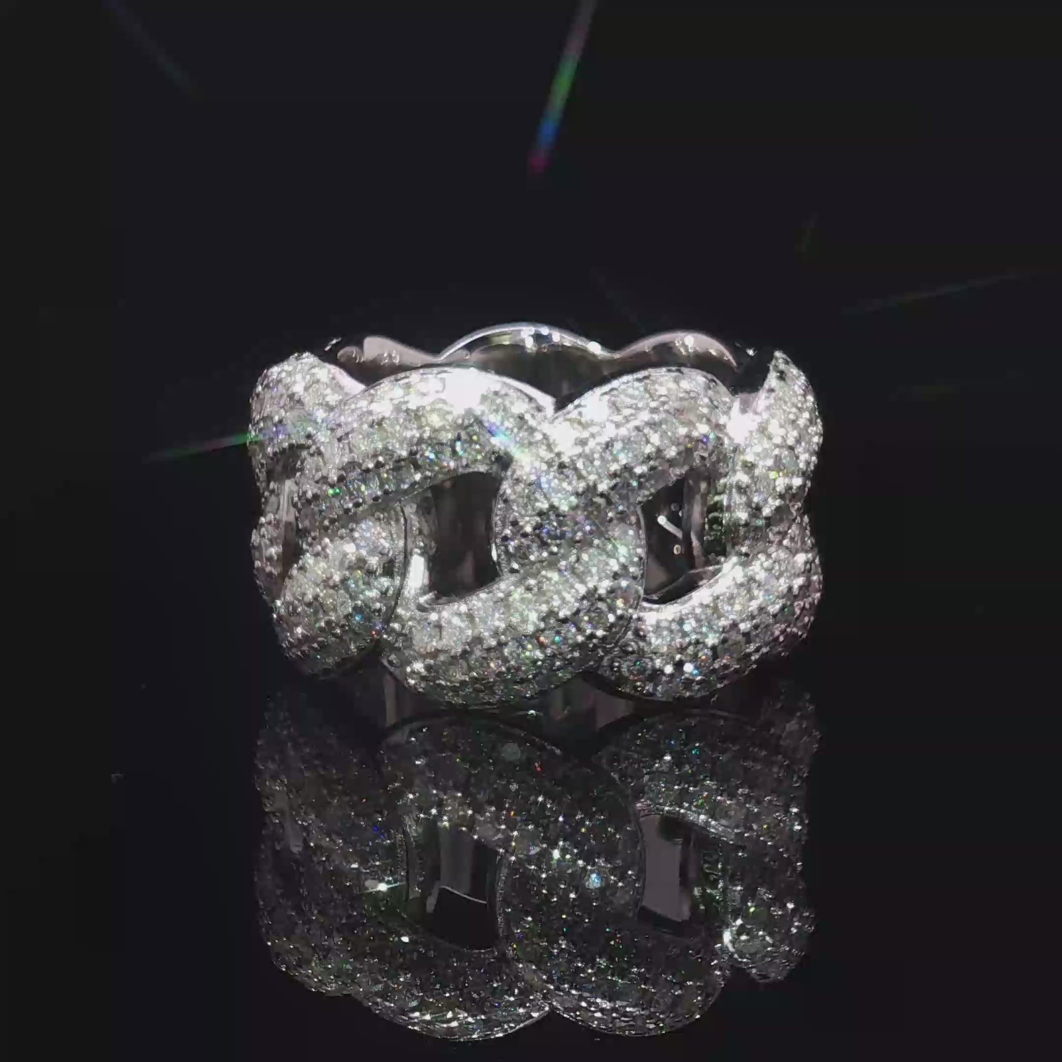 Eternity Cuban Ring