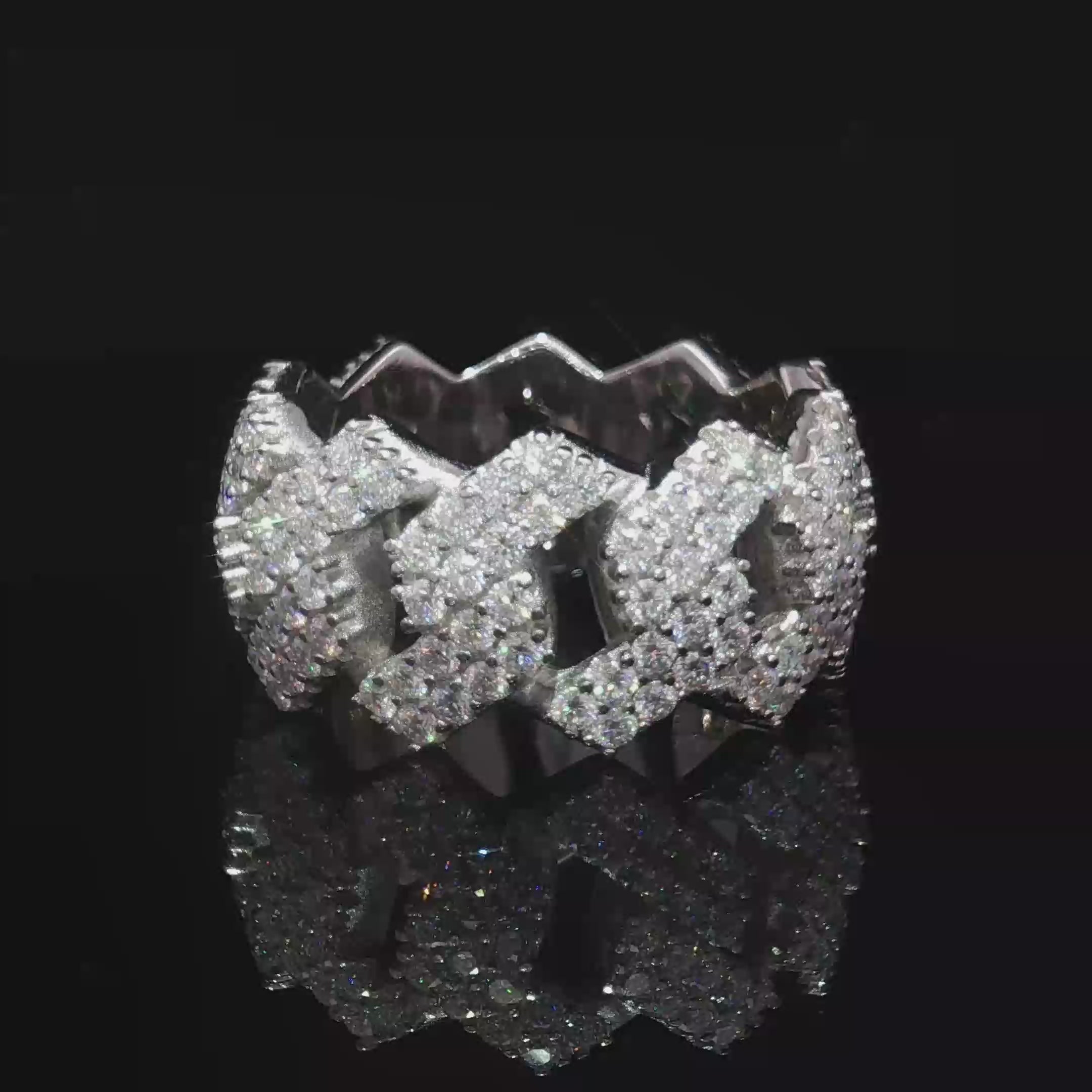 Cuban Eternity Ring