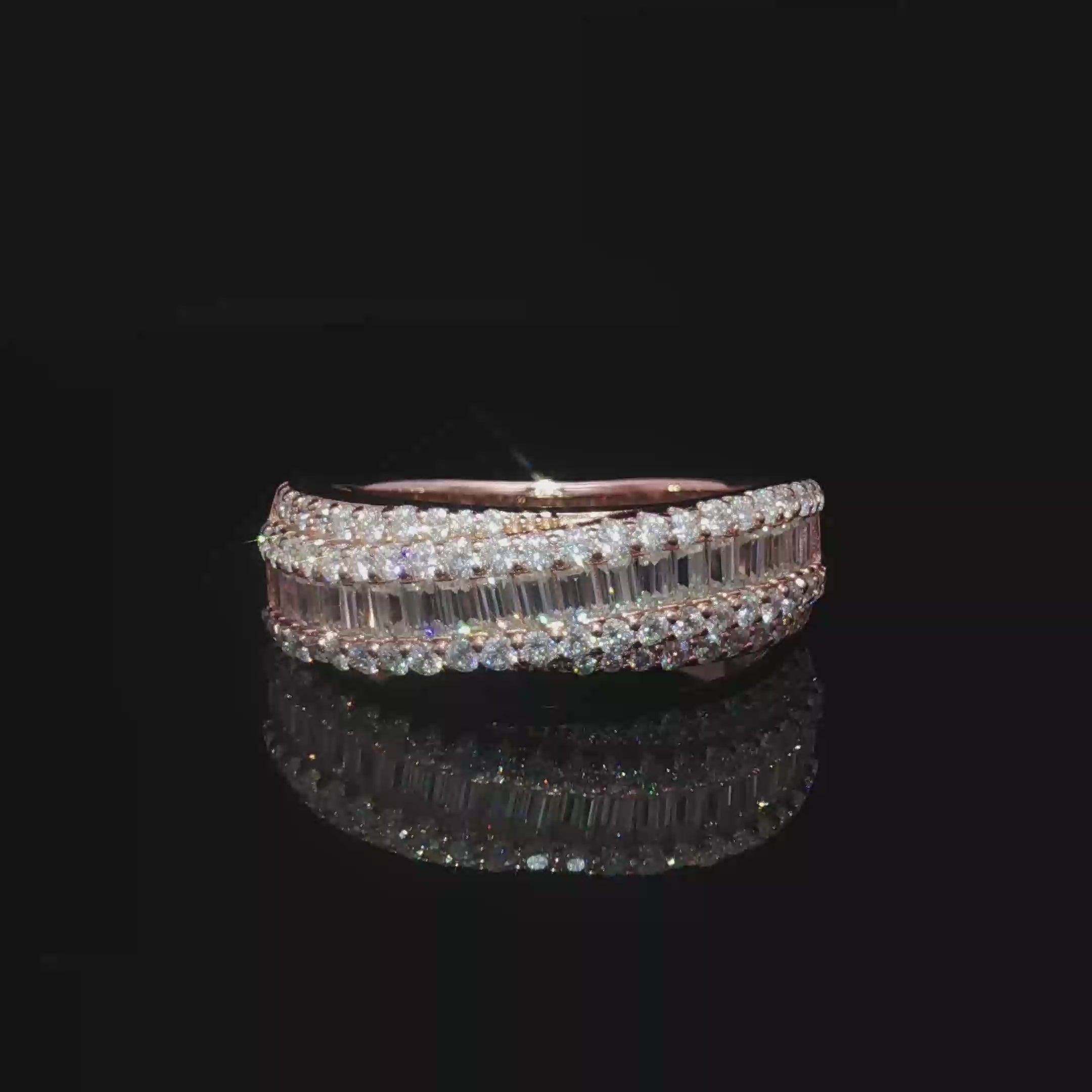 Multistone Band Ring