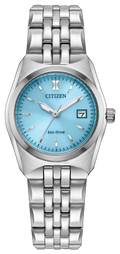 Citizen Corso Light Blue Dial Stainless Steel Women's Watch EW2291-51L