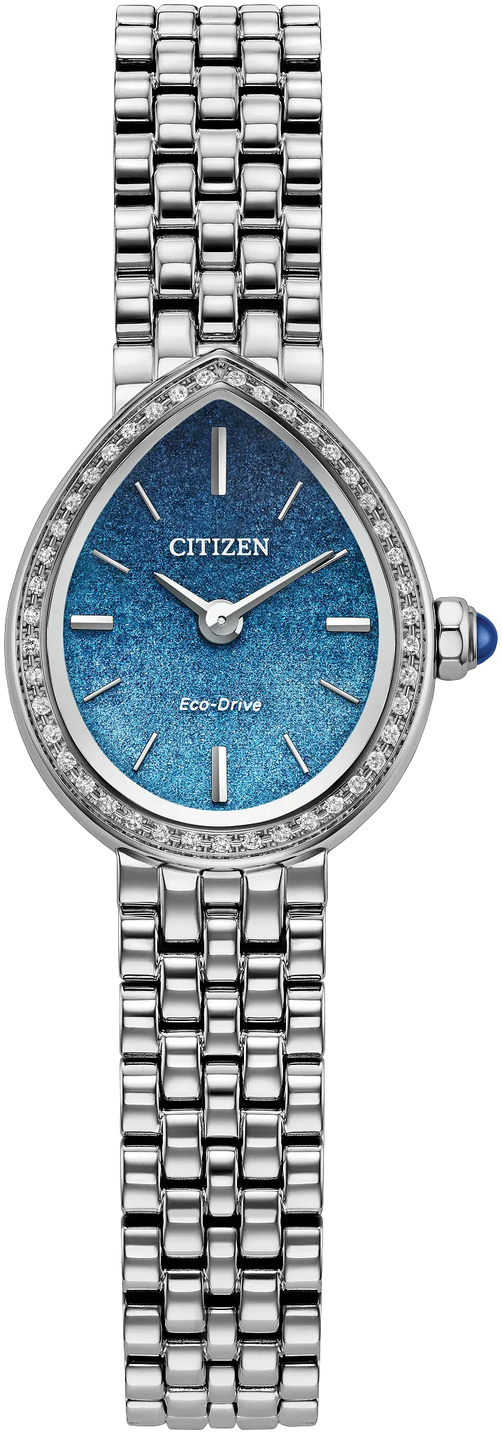 Citizen L Rainell Light Blue Dial Stainless Steel Women's Watch EX1540-58L