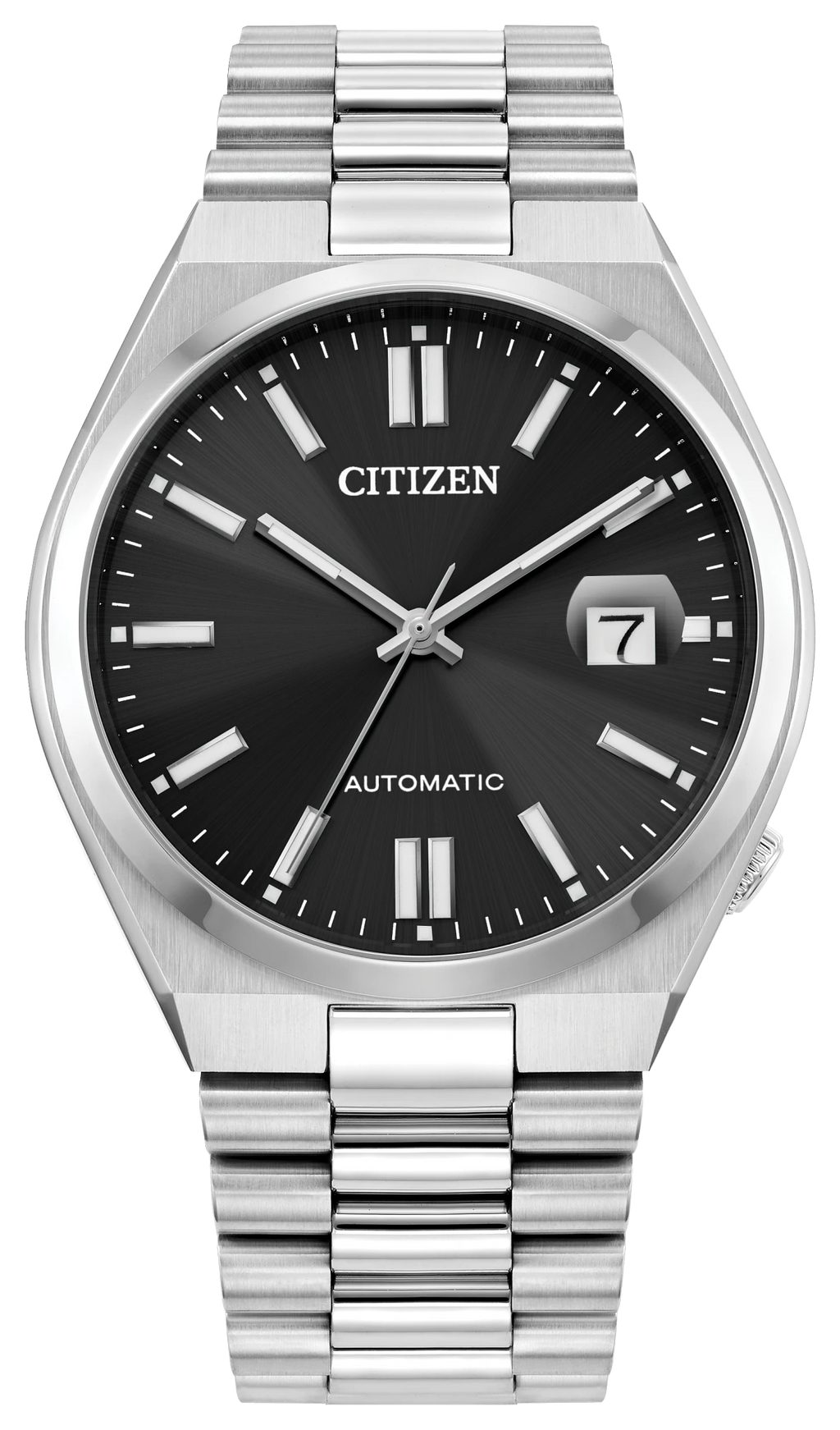 Citizen Tsuyosa Automatic Black Dial Stainless Steel Men's Watch NJ0150-56E