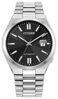Citizen Tsuyosa Automatic Black Dial Stainless Steel Men's Watch NJ0150-56E