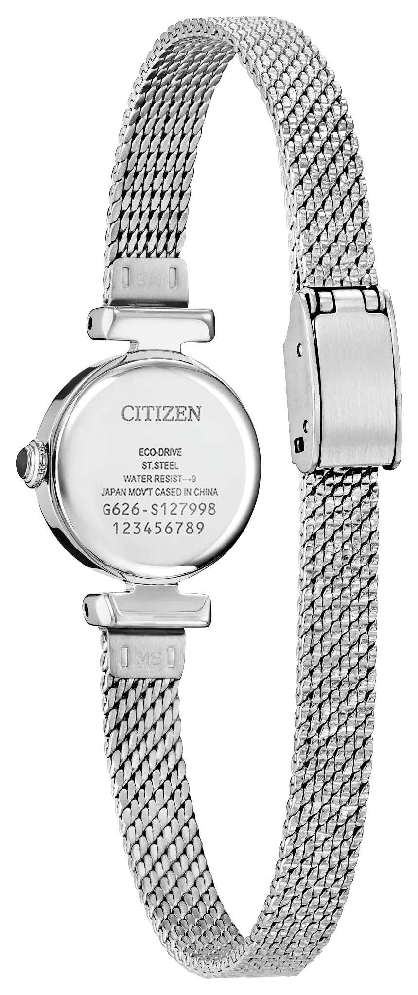 Citizen Fio Light Blue Dial Stainless Steel Watch EG7081-51L
