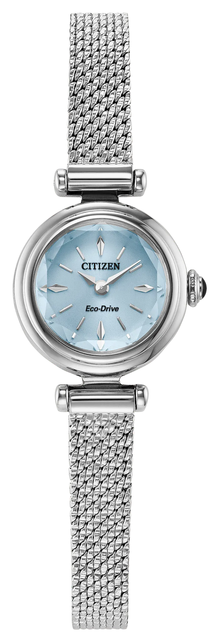 Citizen Fio Light Blue Dial Stainless Steel Watch EG7081-51L