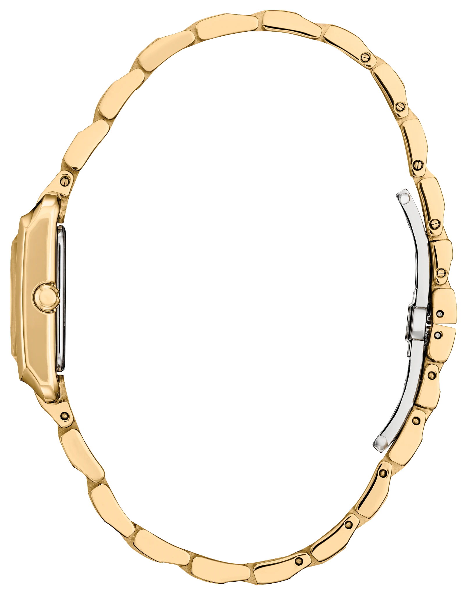 Citizen L Bianca White Dial Gold-Tone Stainless Steel Watch EW5602-57D