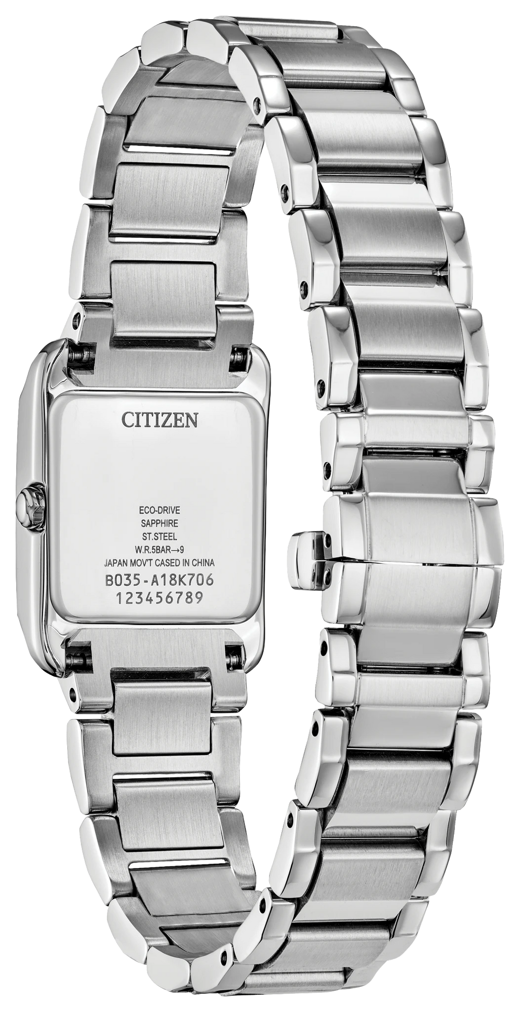 Citizen L Bianca White Dial Stainless Steel Watch EW5600-52D
