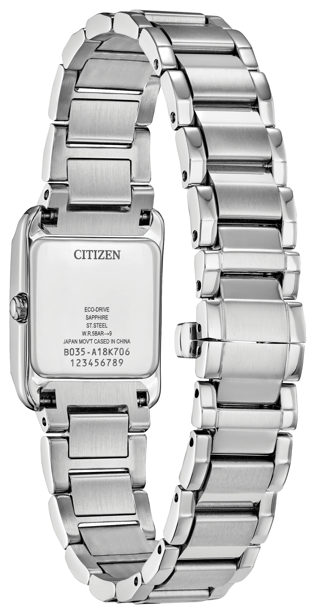 Citizen L Bianca White Dial Stainless Steel Watch EW5600-52D