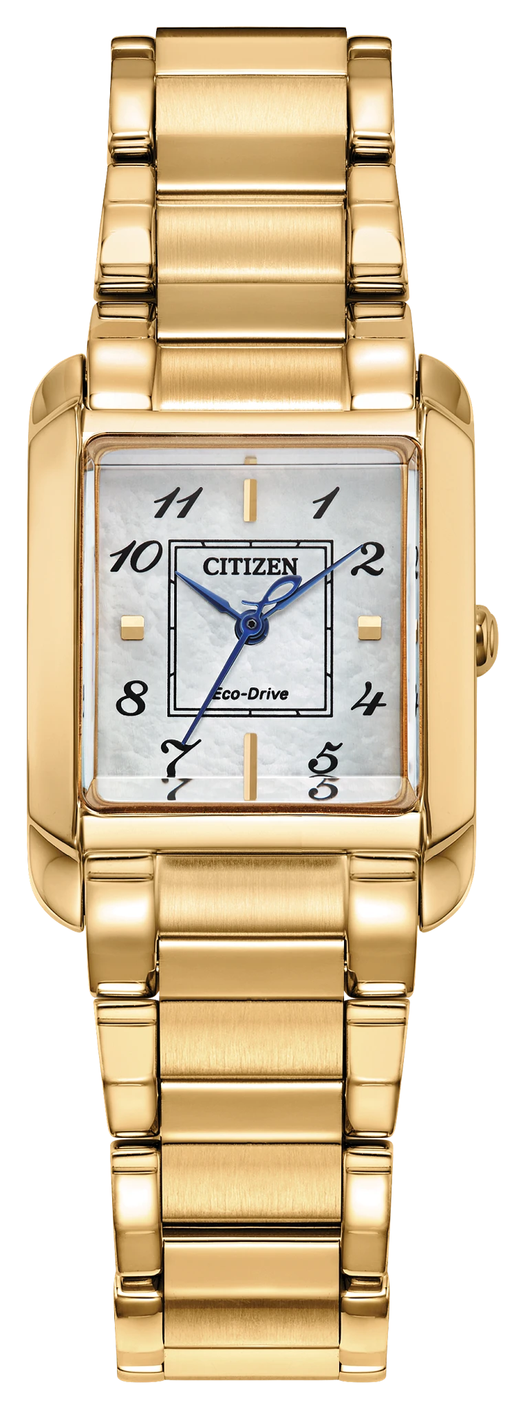 Citizen L Bianca White Dial Gold-Tone Stainless Steel Watch EW5602-57D
