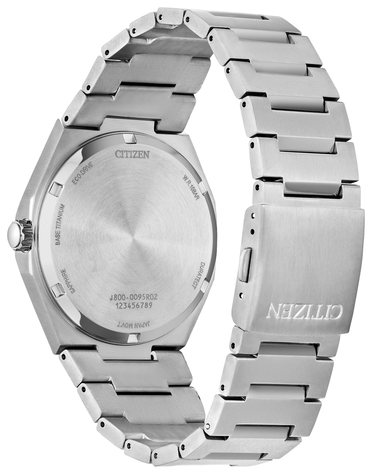 Citizen Zenshin Green Dial Super Titanium Bracelet Watch AW0130-85X