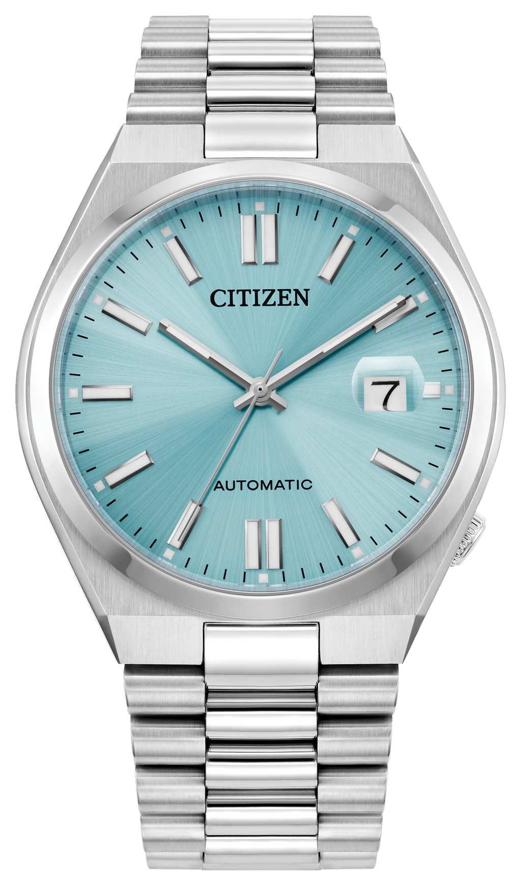 Citizen Tsuyosa Automatic Sky Blue Dial Stainless Steel Watch NJ0151-53M
