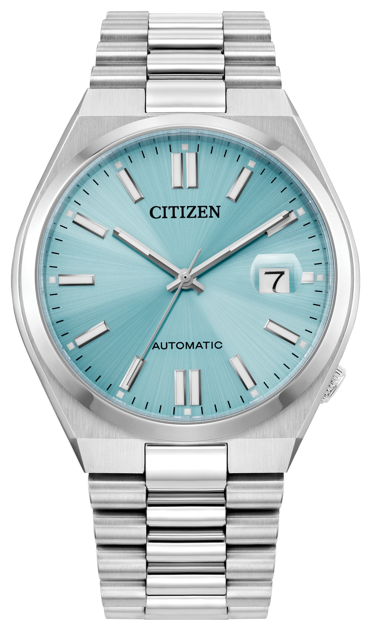 Citizen Tsuyosa Automatic Sky Blue Dial Stainless Steel Watch NJ0151-53M